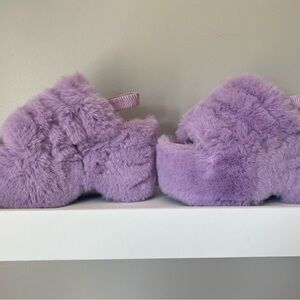 Keep My Secret Platform Sandals - Purple